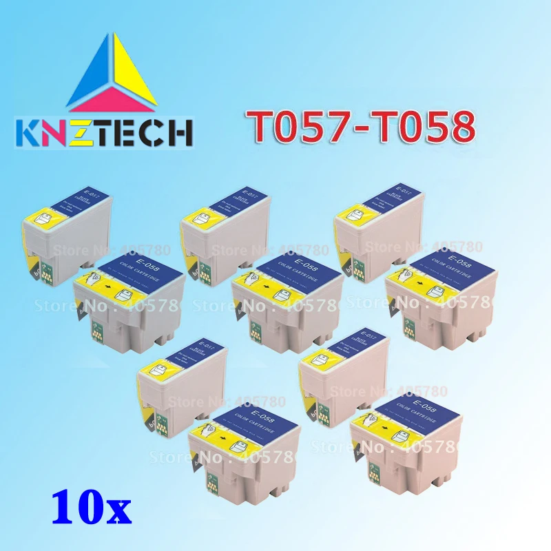 10 шт. T057/T058 чернильный картридж Замена для ME1/ME1 +/ME100 | Компьютеры и офис