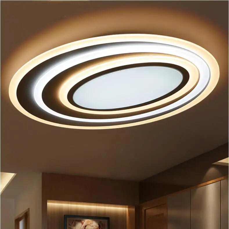 

Dimming+Remote Control Modern Led Ceiling Lights For Living Room Bedroom 3 Color Temperature New Design Ceiling Lamp Fixtures