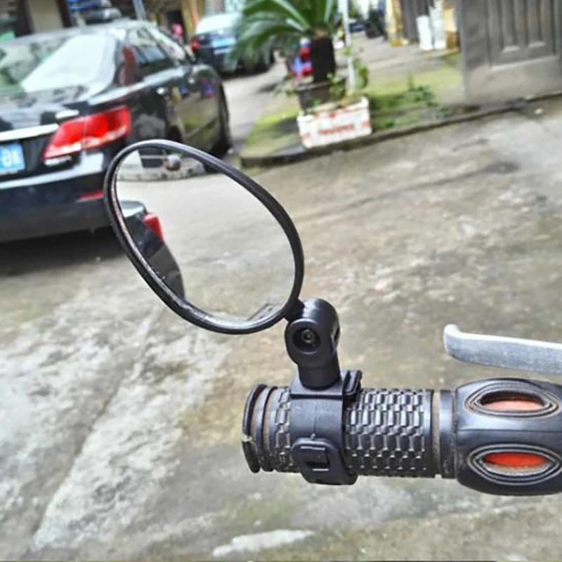 360° Rotate Adjustable Handlebar Rearview Mirror For Bike MTB Bicycle Cycling