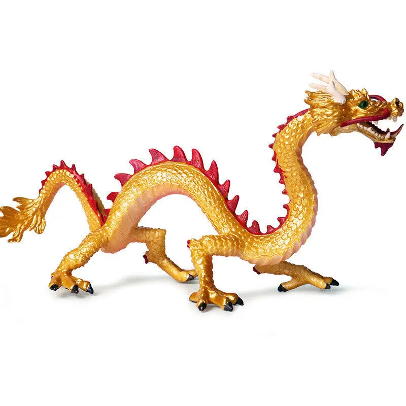 Западный китайский дракон Smaug динозавр фигурка животная модель игрушка
