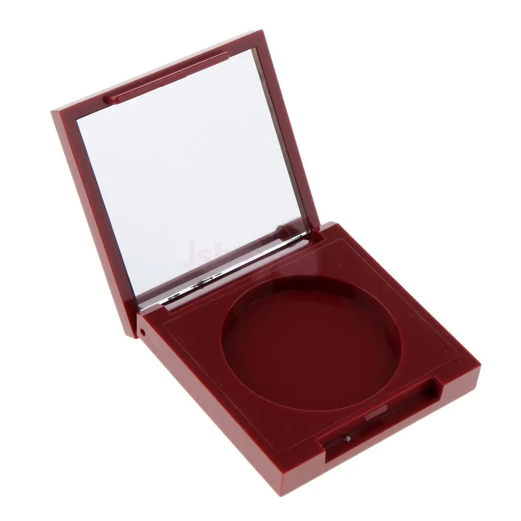 

Empty Face Makeup Blush Blusher Box Pressed Powder DIY Palette with Mirror