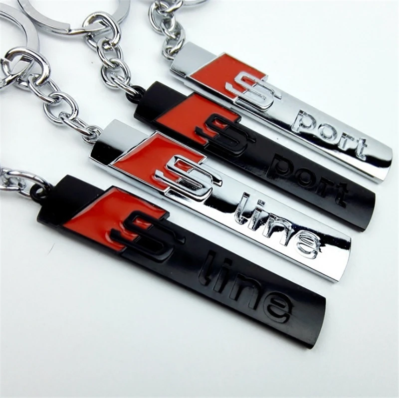 Sline Sport s line S port logo Metal car Keychain Key Chain Keyring Key