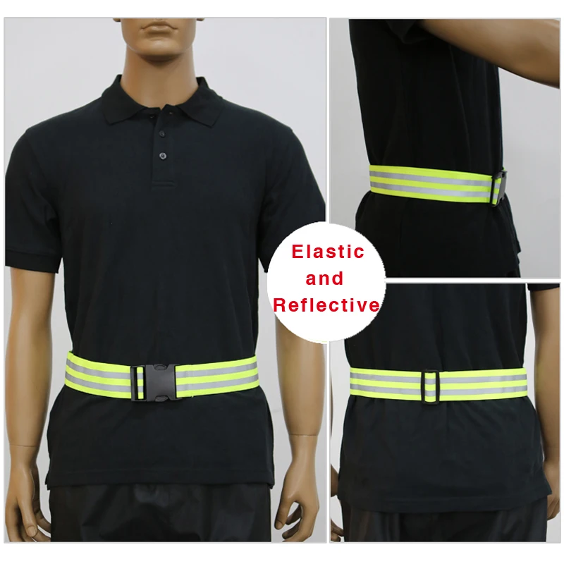 Reflective Strap, Riding Vest Belt, Reflective Vest Elastic Band