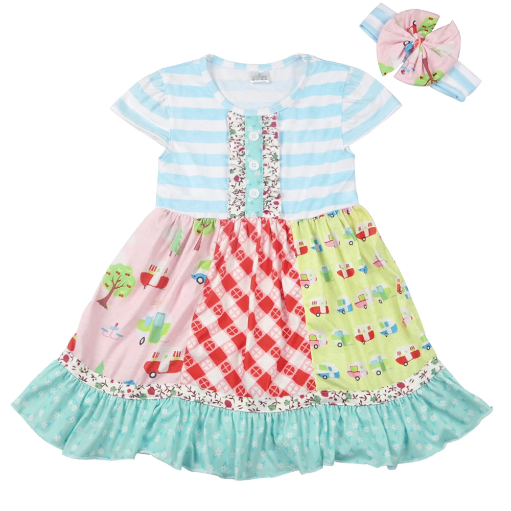 

Conice Nini 2019 Baby kids Girl Summer Dress Children Girl Dress And Matching Embroidery Baby Girl Dress Birthday Dress
