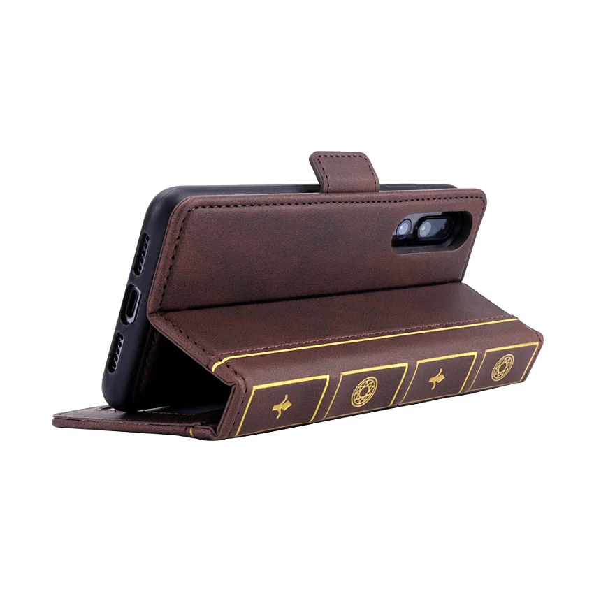 Luxury Leather Holy Bible Book Flip Case for Huawei P20 Pro P 20 Wallet Phone Case Retro Flip Wallet Book Phone Cases Coque (32)