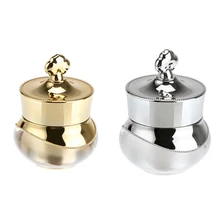 1 шт. в форме короны пластик 5 г или 10 г Крем-лосьон для лица косметический контейнер многоразового использования бутылки кувшин для косметики Путешествия Пустой горшок бутылки