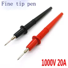 Multimètre à pointe Fine | Stylo, pointe Fine, sonde à main, stylo de test de Contact 1000V20A