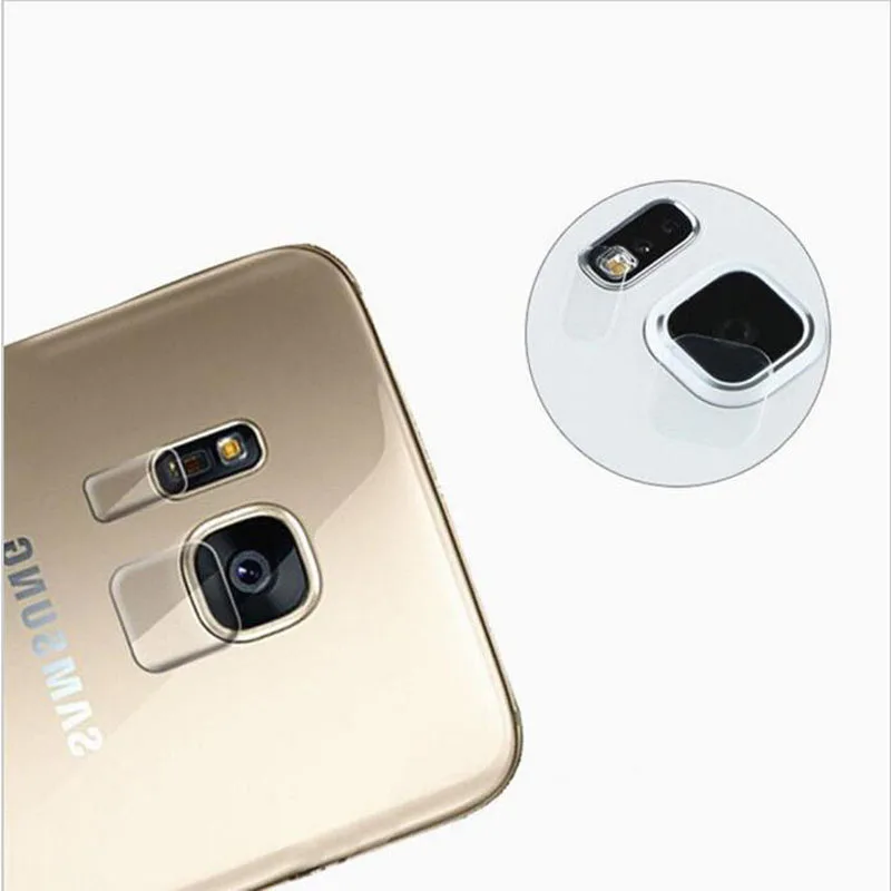 

Tempered Glass Protector Screen Protective Film Cover For Samsung S6 S7 S8 S9 edge S10 E Plus Note 9/8/5 Back Rear Camera Lens