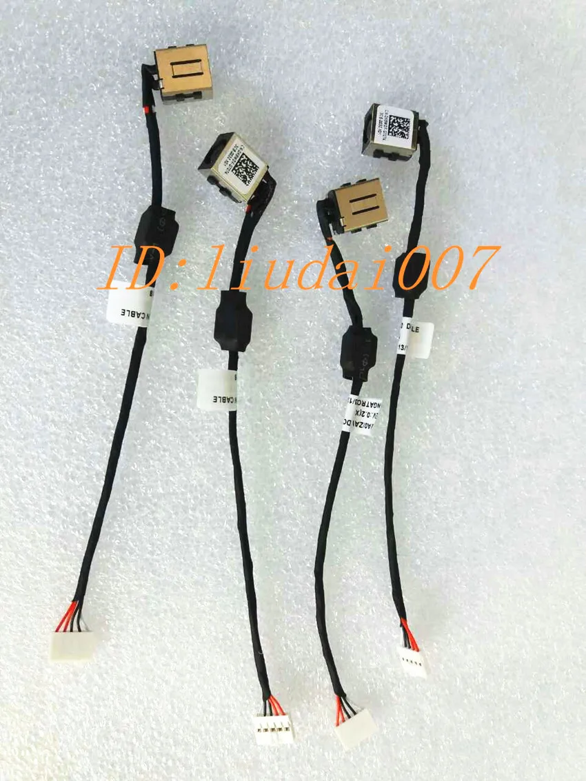 НОВЫЙ НОУТБУК DC JACK РАЗЪЕМ ПИТАНИЯ ПОРТ С КАБЕЛЕМ ЖГУТА ПРОВОДОВ Для DELL 14R-4528 4528 P49G |