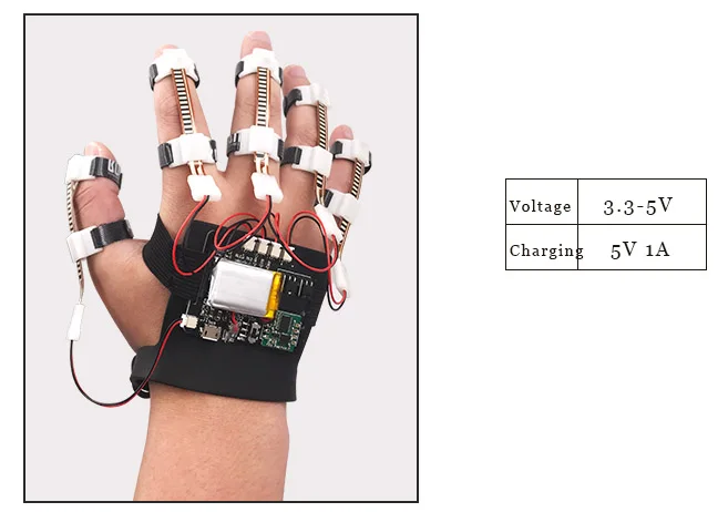 Система захвата жестов, устройство для сгибания пальцев рук и запястья, интеллектуальные перчатки, датчик сгибания пальцев робота, доступны