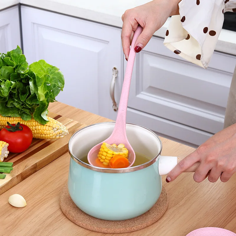 Длинная ложка для супа посуда столовая посуда кухонный инструмент высокотемпературная стойкая