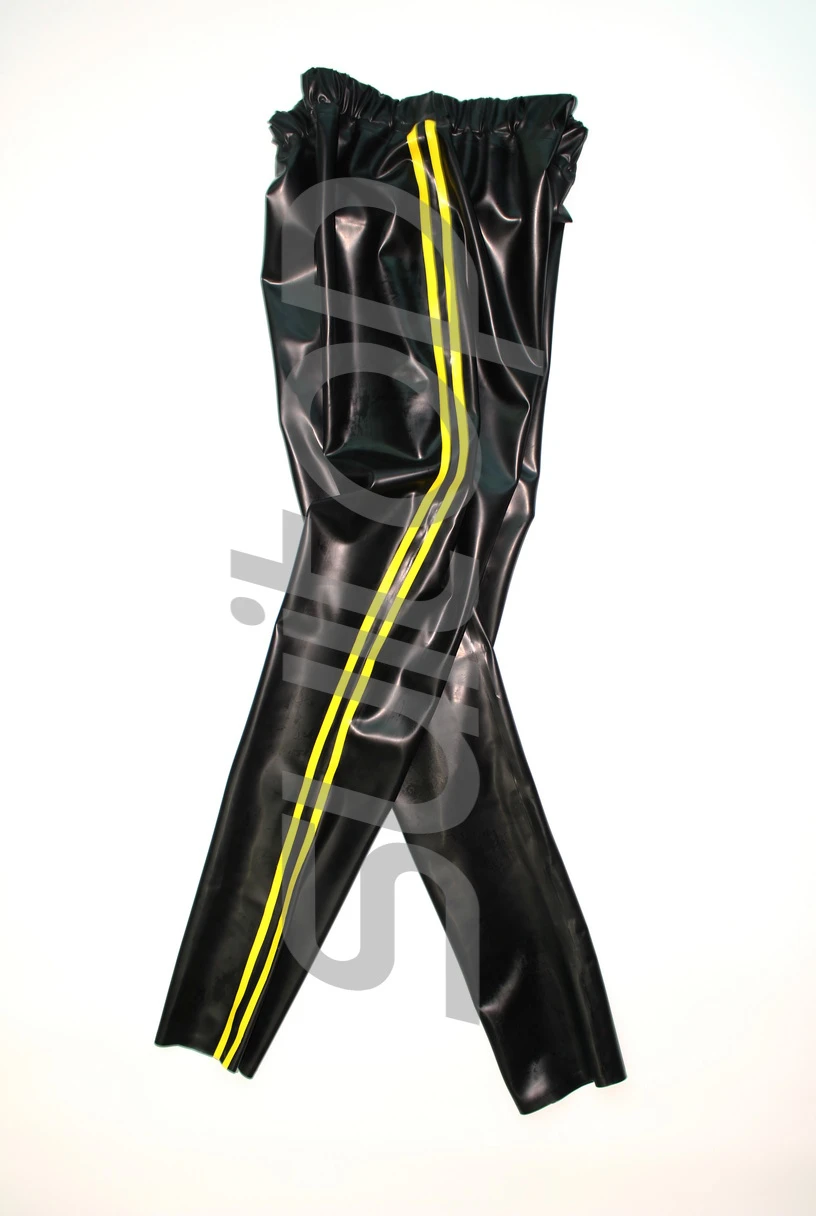 Suitop faster shipping latex sporting pants mens running pants