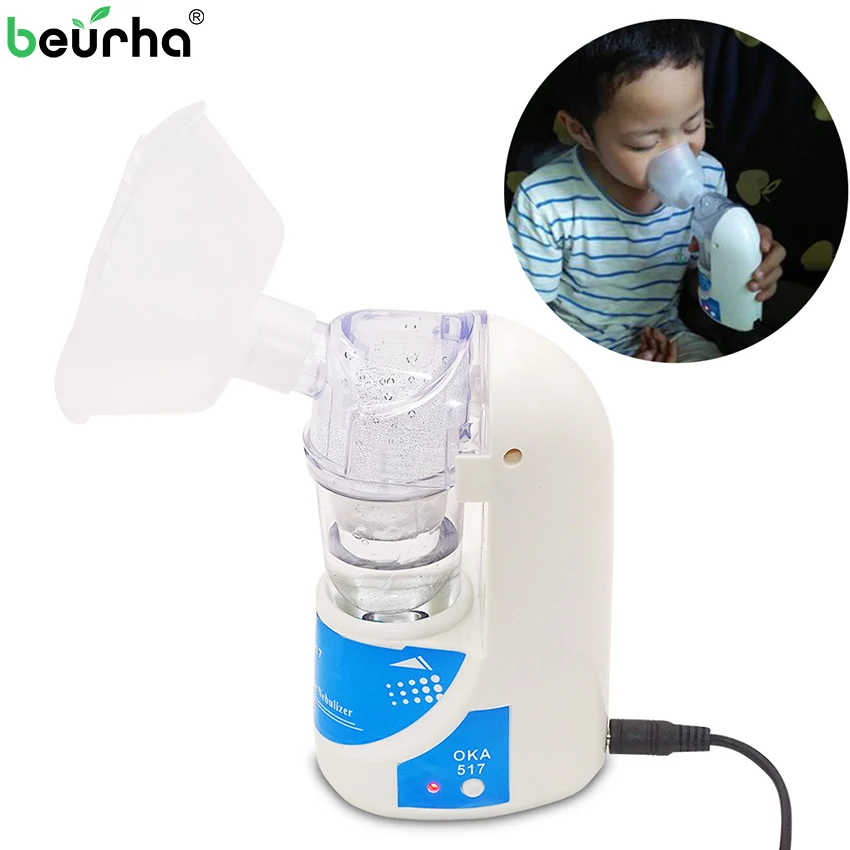 Medical Family Inhaler Steaming Devices Ultrasonic Sprayer Children