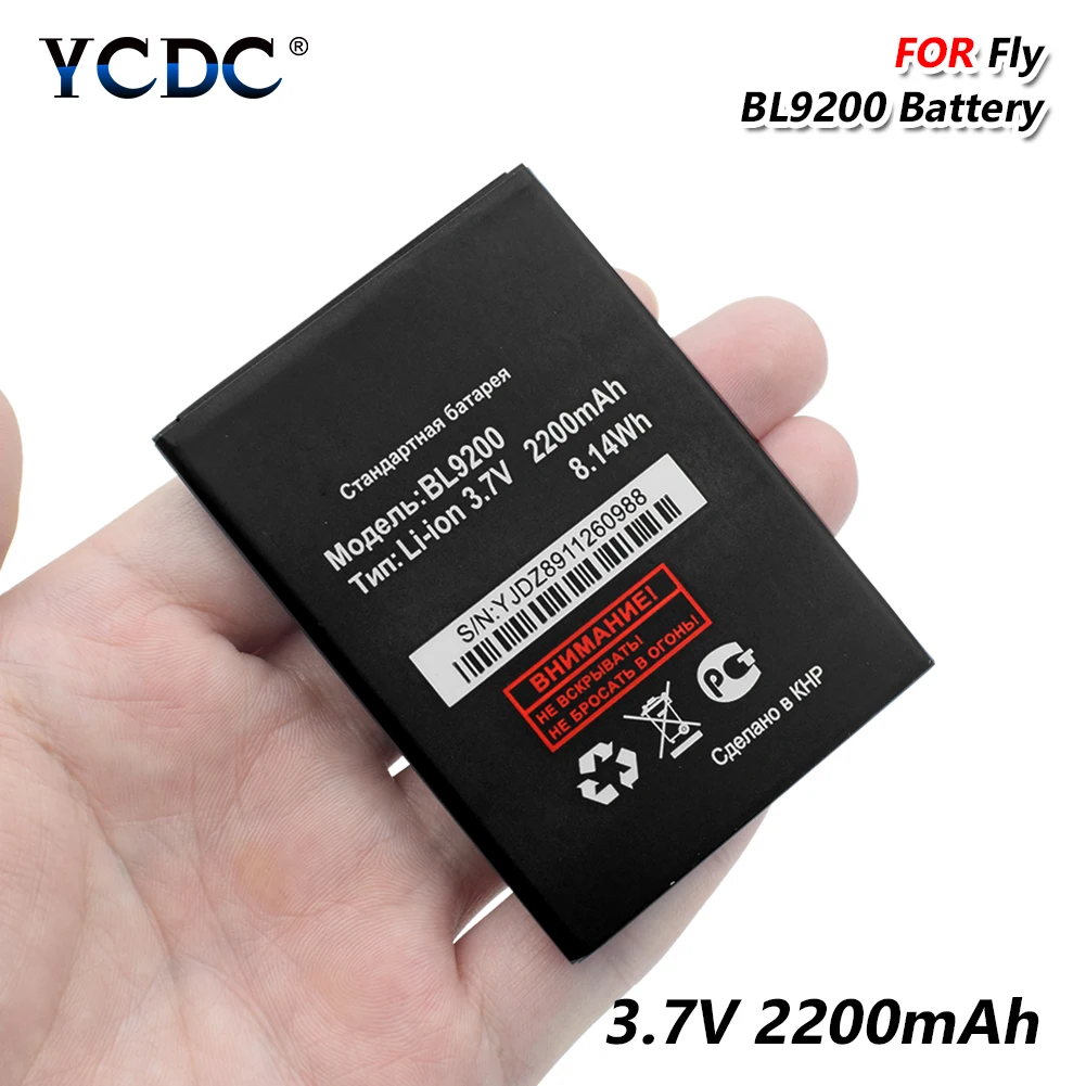 

2200mAh Phone Battery BL9200 BL-9200 For FLY FS504 Cirrus 2 FS514 Cirrus 8 Replacement Smart Phone Cell Rechargeable Battery