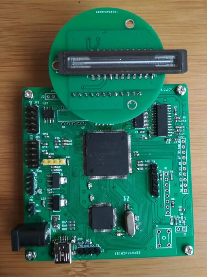 TCD1501 TCD1209D разработка линейного массива CCD драйвер STM32 одночиповый микрокомпьютер на основе FPGA