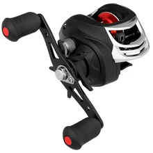 Baitcasting Рыболовная катушка 6,3: 1 приманка литье рыболовное колесо магнитный тормоз рыболовные снасти 12+ 1BB левая/правая рука