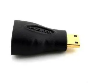 

Free shipping mini HDMI Male to HDMI Female Adapter Connector