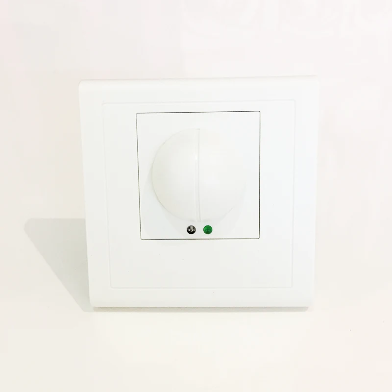 Newest LED 220V microwave sensor switch adjustable radar ceiling high - power microwave sensor body sensor switch 1200w (5)