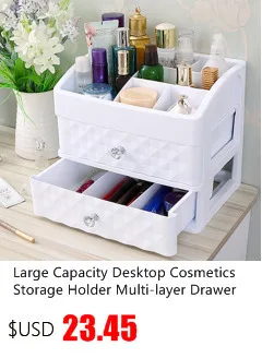 Rangement Maquillage organizateur 360 градусов вращающийся органайзер для макияжа акриловый держатель для хранения косметики большой емкости