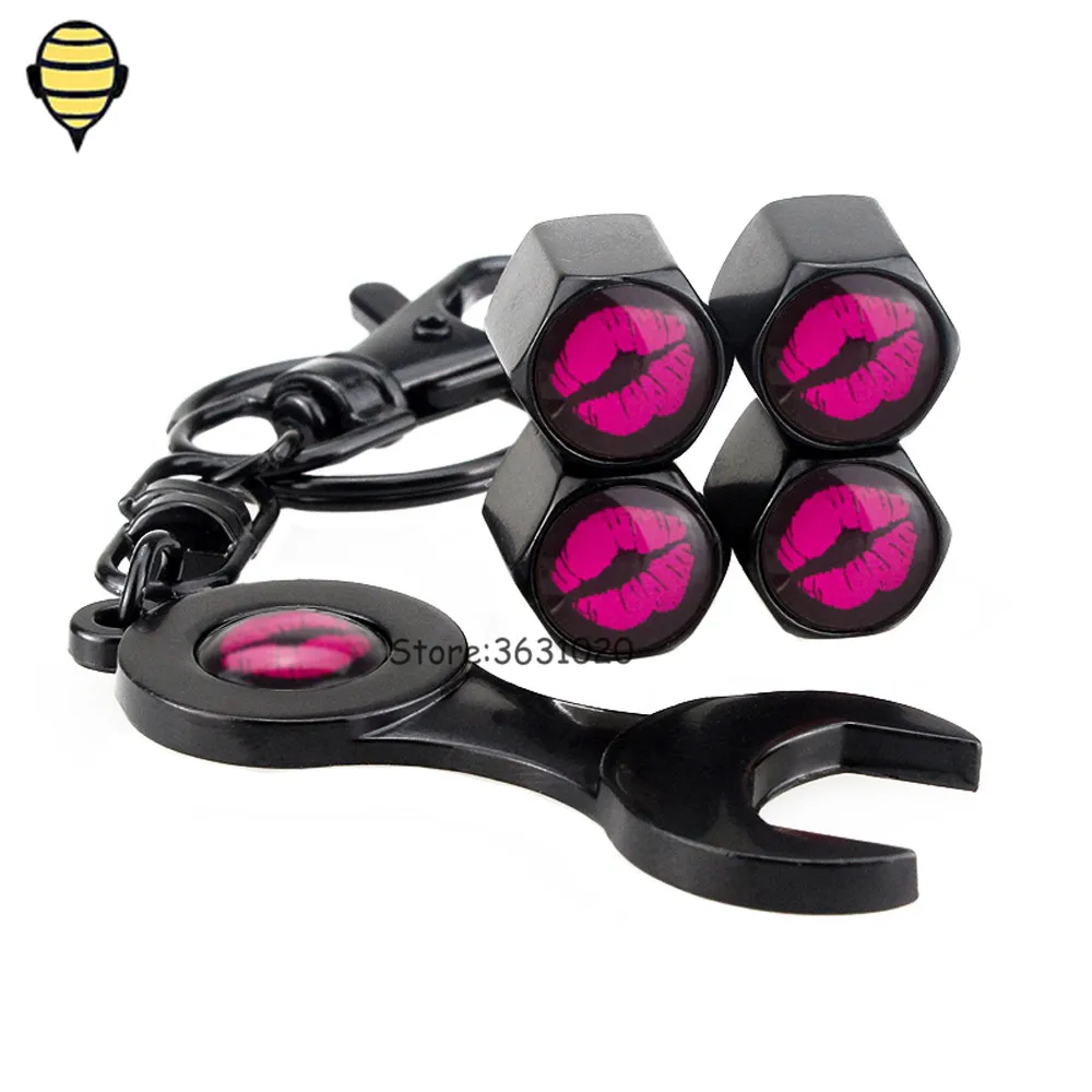 

Car Accessories Tire Valve Stem Caps Rims For Lips Logo For Mazda 2 3 5 Jaguar Skoda Suzuki Swift Peugeot 3008 Kia Sorento Volvo