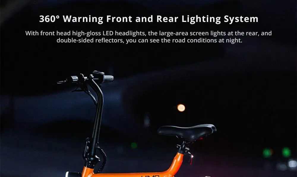 Clearance Xiaomi HIMO V1 Plus Portable Folding Electric Moped Bicycle Maximum speed 25km/h Smart bike Outdoor Xiaomi Electric scooter 14