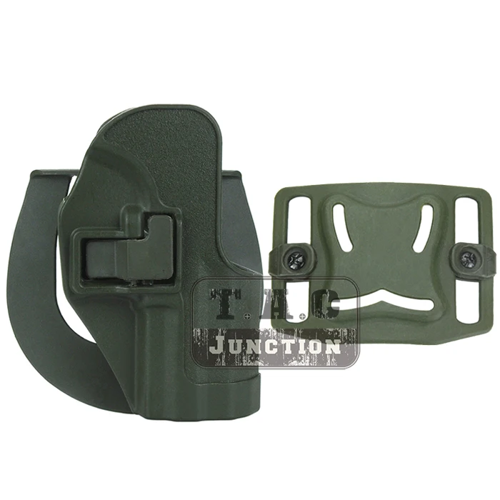 

Tactical CQC Serpa Concealment Quick Right Hand Waist Paddle Belt Loop Pistol Gun Holster Case Carry Pouch for H&K USP Compact