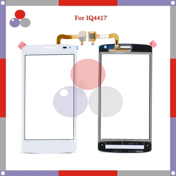 

10pcs/lot 4.5'' For Fly IQ4417 Touch Screen Panel Sensor Digitizer Outer Glass Lens