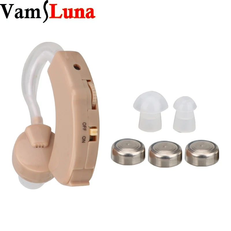 

VamsLuna Hearing Aid for The Elderly - Hearing Loss Sound Amplifier Ear Care Tools Adjustable Invisible Hearing Aids
