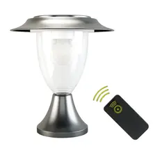 Пульт дистанционного управления, датчик движения PIR на солнечной батарее, белый и меняющий цвет, садовый столб, забор, верхний светильник, настенный светильник, современный светильник