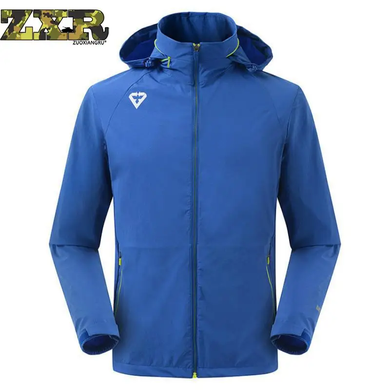 

New Spring Autumn Mens Softshell Hiking Jackets Male Outdoor Camping Trekking Climbing Waterproof Windproof Coat