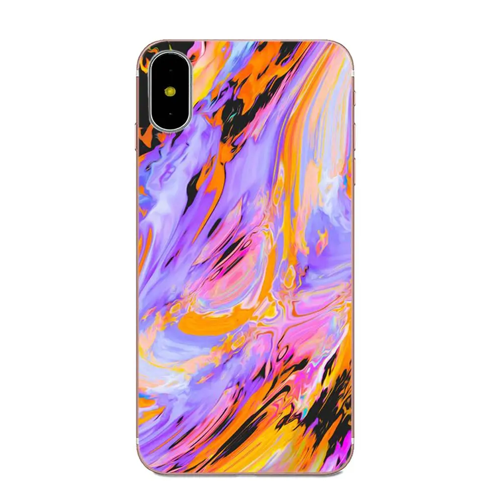 Мягкий ТПУ Модный чехол для Samsung Galaxy Note 5 8 9 S3 S4 S5 S6 S7 S8 S9 S10 mini Edge Plus Lite Красочный
