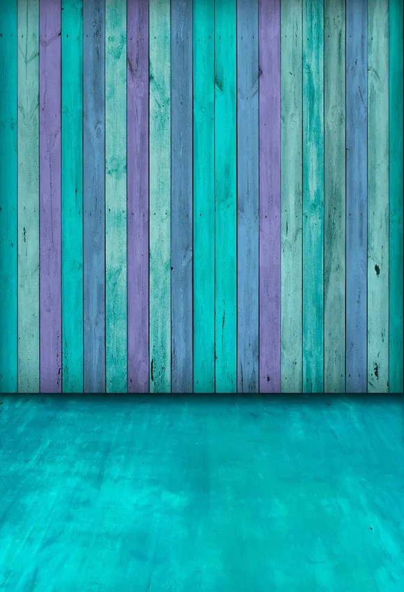 

MEHOFOTO Fade Blue Wooden Planks Baby Scene Photography Backgrounds Customized Photographic Backdrops Props for Photo Studio