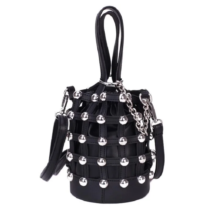 

2019 Fashion Ladier Designer Willow bucket Bag Shoulder Bags Women Bucket Ladies Crossbody Female Oblique Handbag