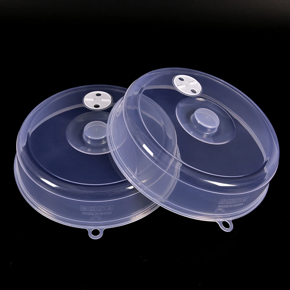 

1pc Plastic Sealing Cover Food Storage Lid Microwave Oven Crisper Cap Refrigerator Dish Lids Plate Dustpoof Cover Kitchen Tool