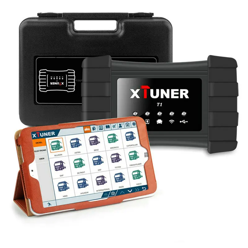 Heavy Duty Truck Auto Diagnostic Scanner Xtuner T1 Wifi Diesel Engine