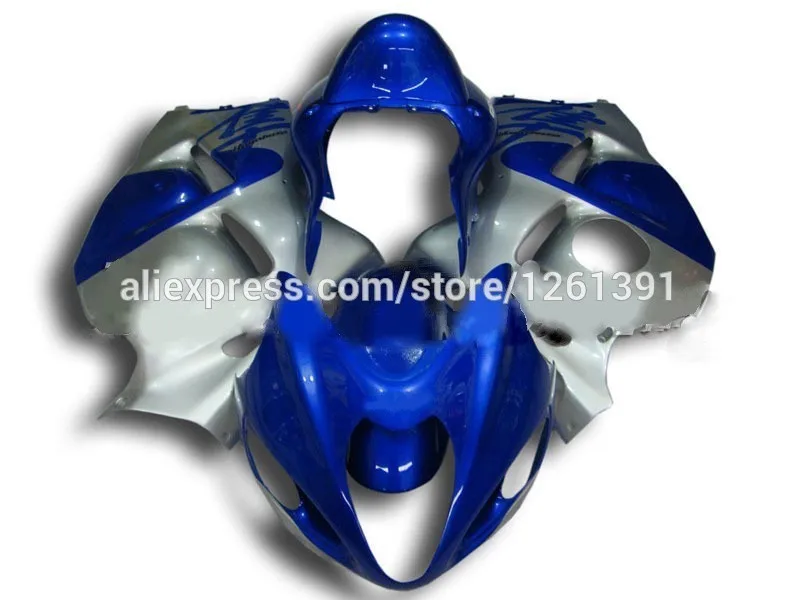 Инъекции для SUZUKI hayabsa GSXR1300 GSX-R1300 GSXR 1300 96 97 98 99 00 01 02 03 04 05 06 07 T43653 синий J43644 обтекатель