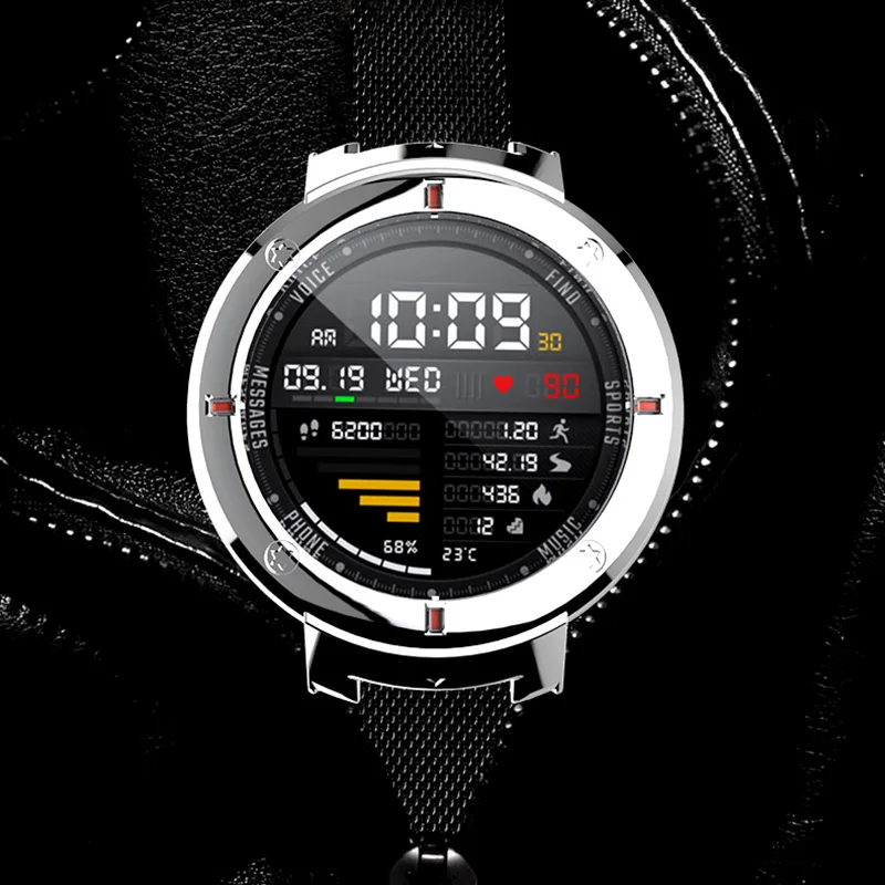 Чехол для Amazfit Verge 3 Xiaomi Huami защитный чехол умных часов аксессуары SIKAI жесткий Броня защитные чехлы бампер