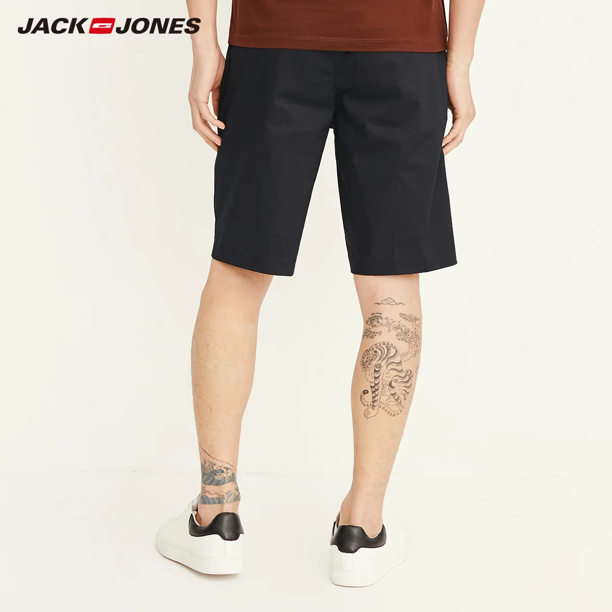 JackJones Men's Drawstring Casual Knee-high Shorts |217315504