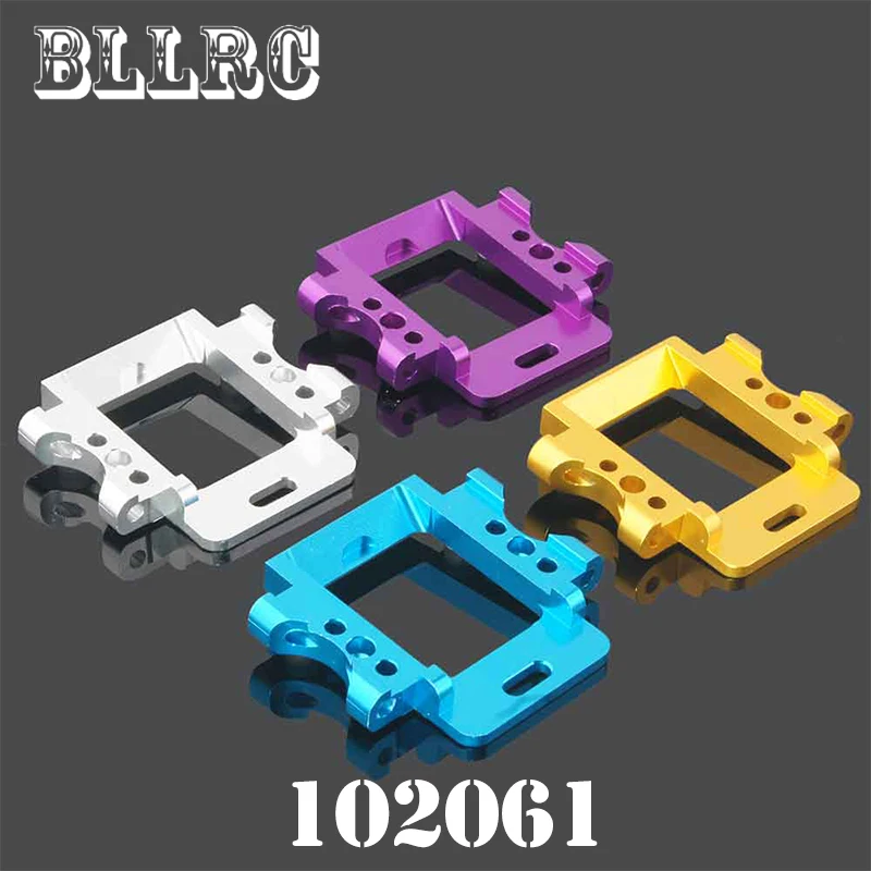 RC car 1/10 HSP 102061 Aluminum Rear Gear Box Mount 02021 1:10 Upgrade Parts For 94103 94123 94111 94107 94108 94170