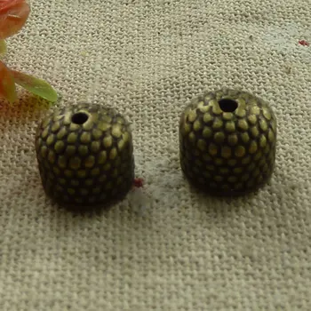 

150 pieces bronze plated nice spacers 10x9mm #3158