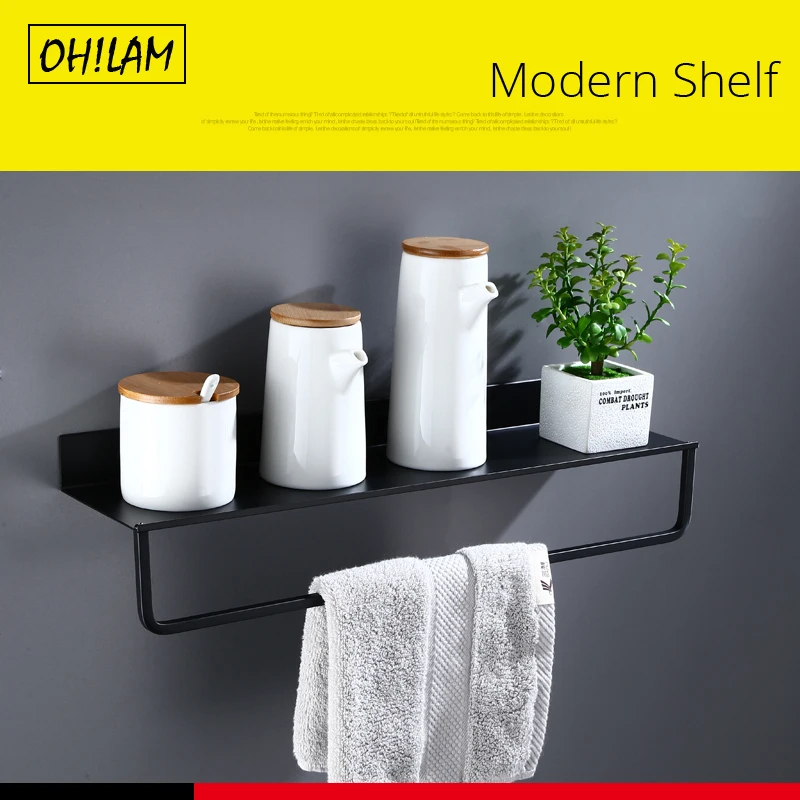 

Kitchen Organizer30/40/50/60cm Towel Holder Kitchen Shelf Cling Film Sauce Bottle Storage Wall Rack Tin Foil Storage Accessories