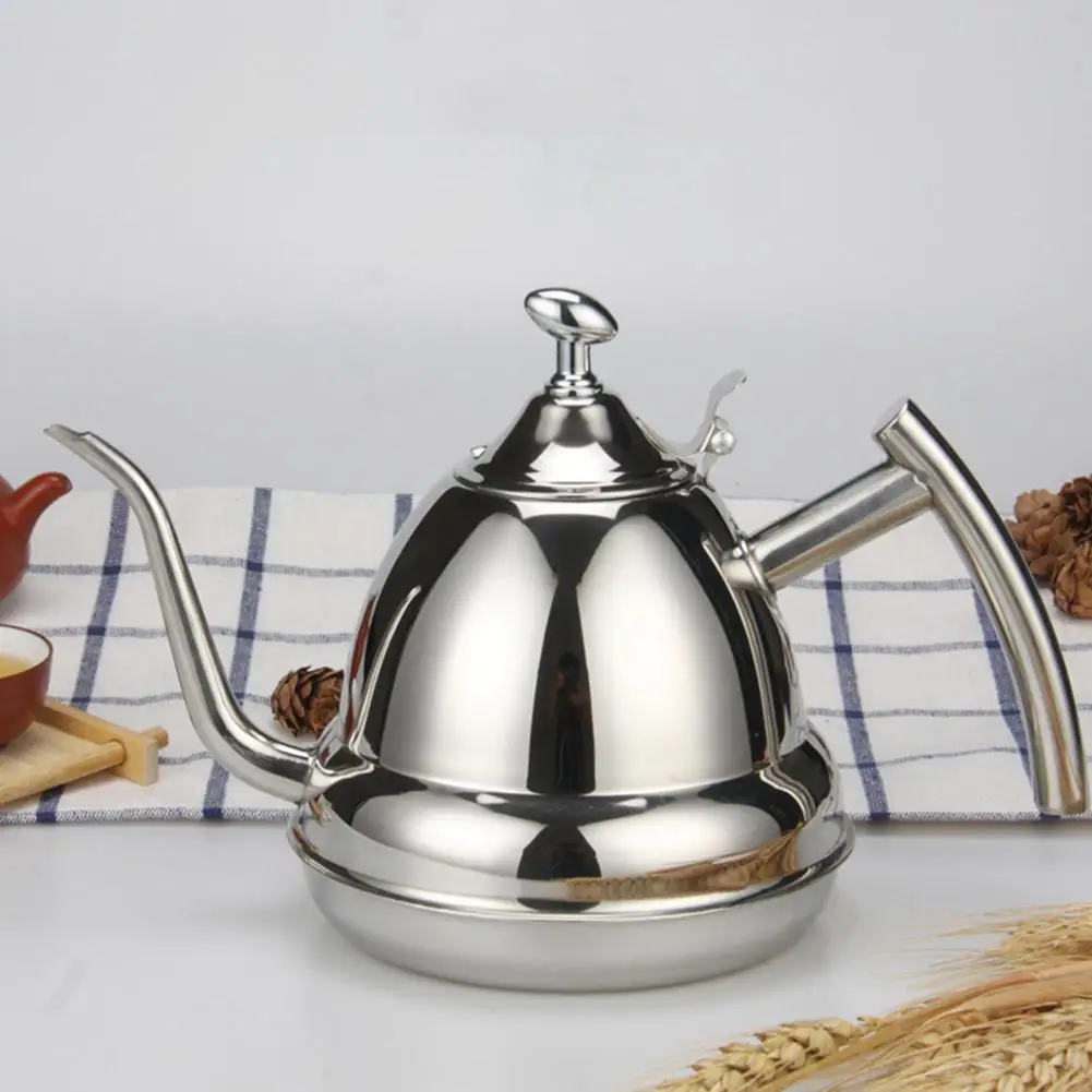 

High quality Stainless Steel Gooseneck Puer infuser teapot Kettle Pot Home Kitchen Storage Water Induction Cooker Kettles
