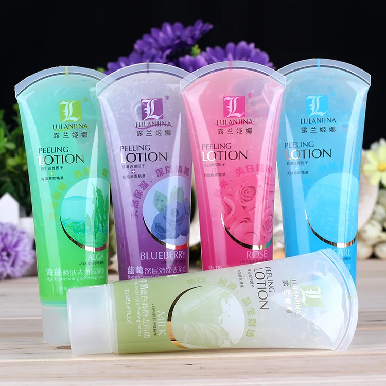 Peeling de Limpeza Rolanjona Esfoliante Facial Rosto Esfoliação Corporal Peeling Profunda Clareamento Úmido Loção 5 Pcs Gel 4 Profunda Clareamento Úmido Loção