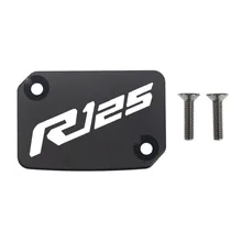 Couvercle de réservoir de maître cylindre d'embrayage de frein avant de moto pour Yamaha YZF R125 2018-2019 yzf r125