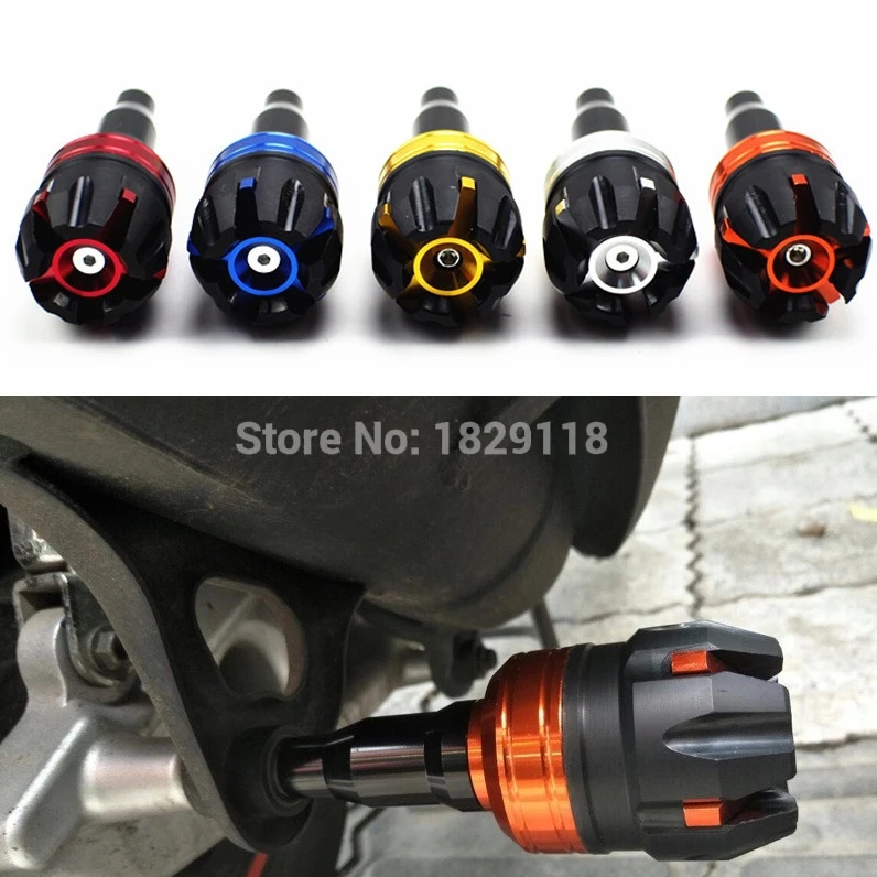 

Pair Frame Slider Universal Motocross Dirt Bike FallingProtector For Kawasaki Yamaha Suzuki Honda KTM Universal Motorcycle Crash