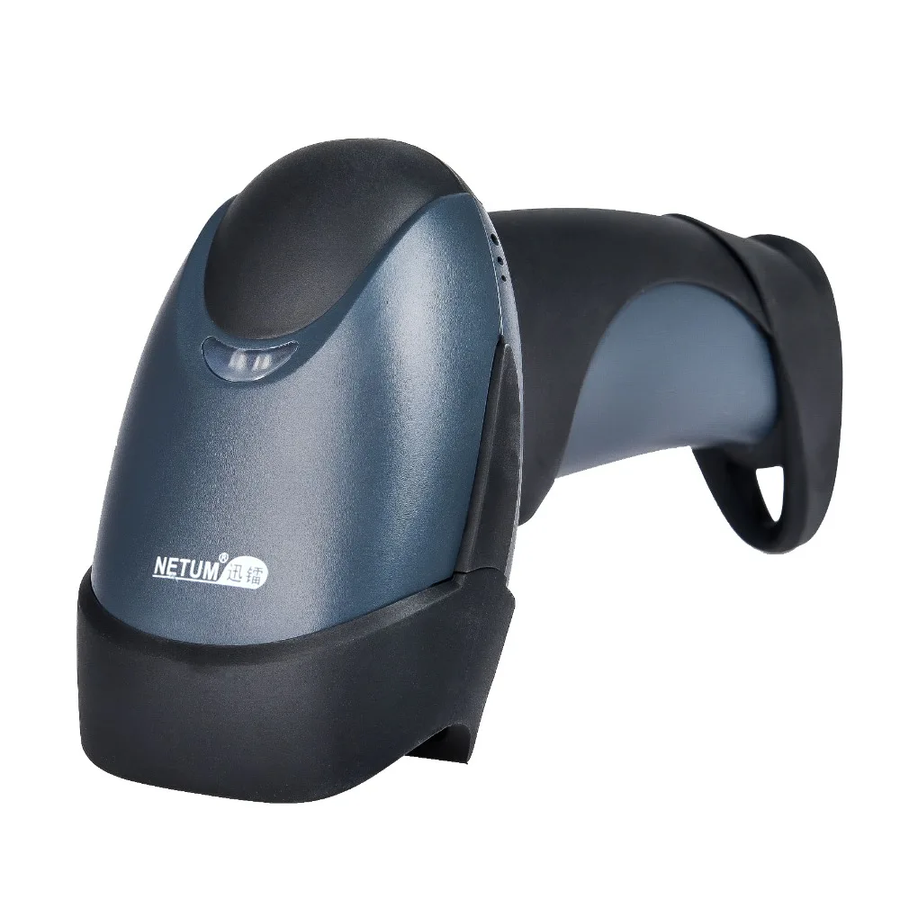 

New NETUM M2 Wireless Barcode Scanner Handheld 1D Reader 130nm LED Light 1600mAh Scanner Compatible With Windows Android IOS