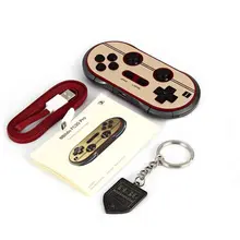 8 8bitdo FC30 Pro Controller Gamepad Bluetooth inalámbrico Dual Clásico Gamepad Joystick para Android iOS PC Mac Linux Juego de Accesorios