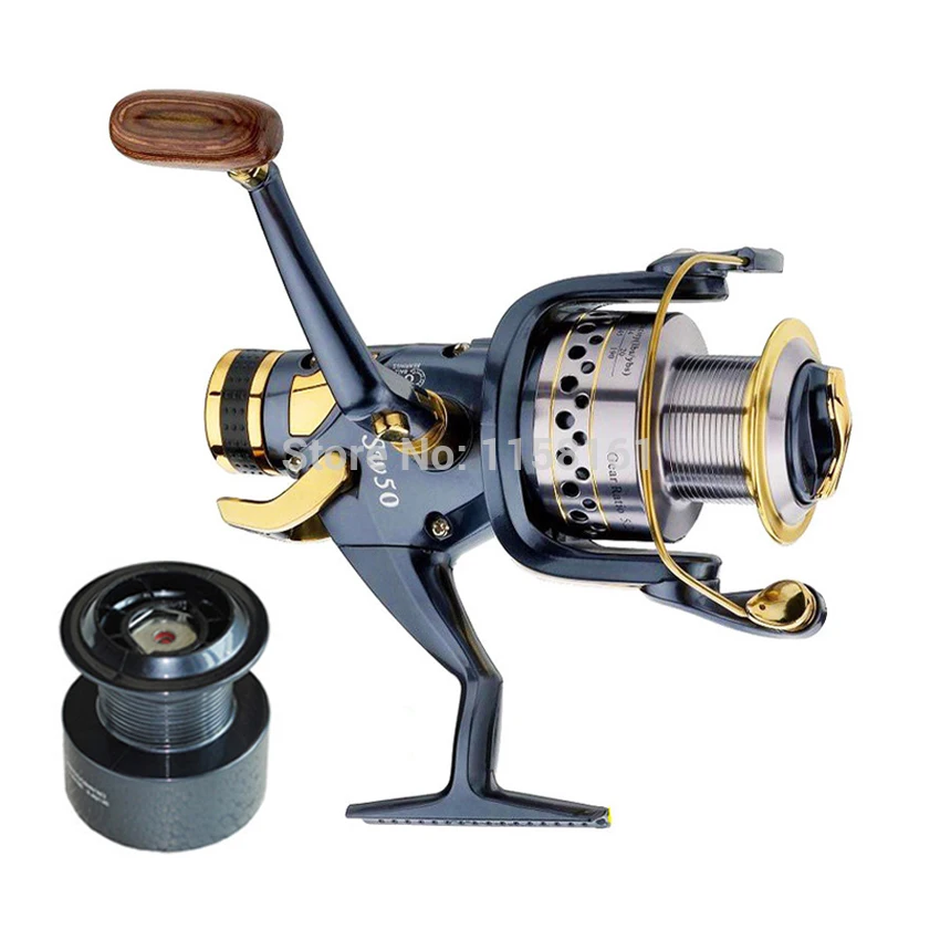 

SUPERIOR 9+1BB SW5000 One Spare Spool Gear Ratio 5.2:1 METAL SPINNING FISHING REEL Carp reel casting reel