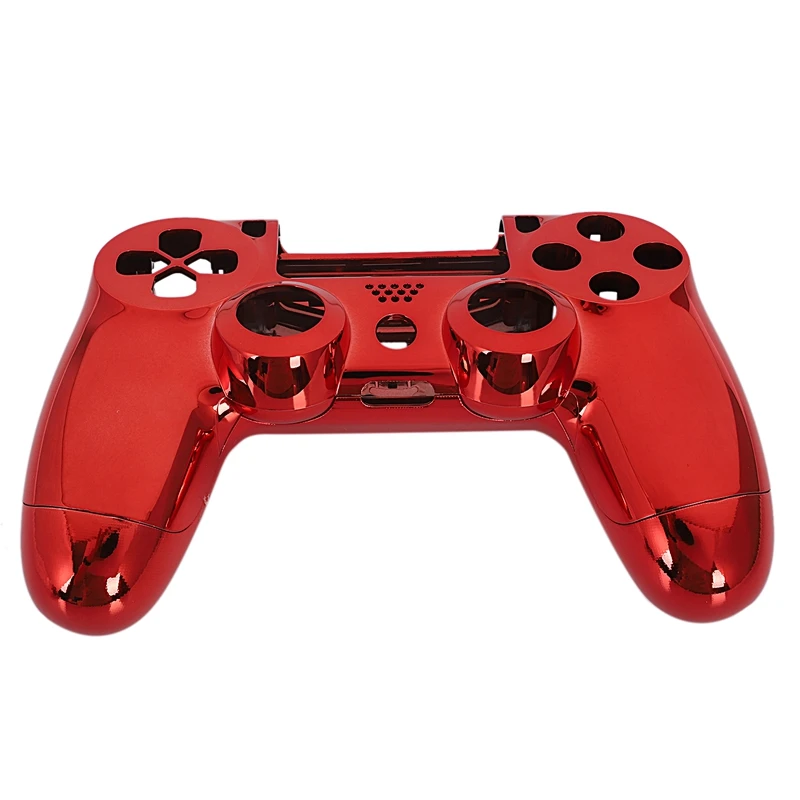 

Full Set Housing Shell Buttons Cover Plating Chrome Case For Playstation 4 Pro Ps4 Slim Controller 4.0 Jds040 Jdm040