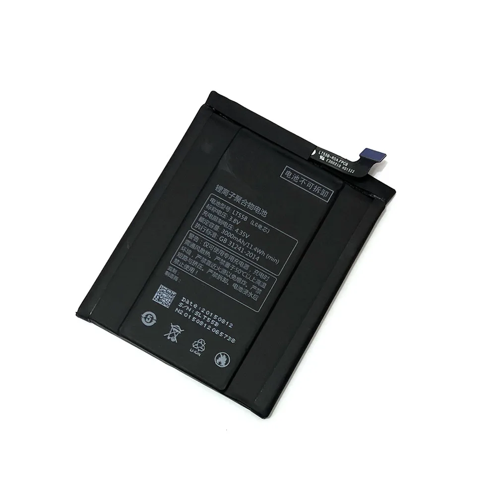 Хорошее качество настоящий 3,8 V 3000mAh Встроенный аккумулятор для Letv LT55B Letv Le1 Le 1X600 one X660 батарея телефона